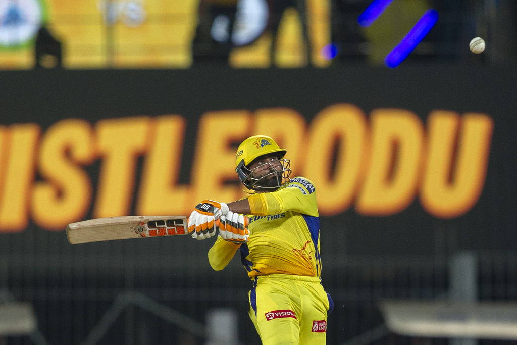 Ravindra Jadeja Reaches Special Milestone Against RCB; Smashes His 100th Six In IPL 2024 Opener