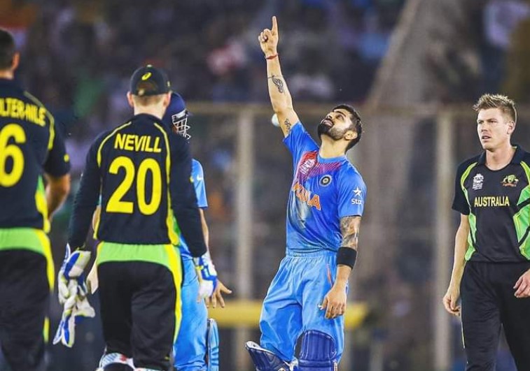 When Virat Kohli's 'Sensational' 82* Demolished Australia In The 2016 T20 World Cup