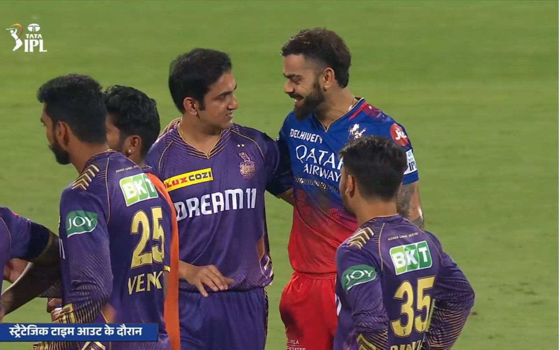 'Oscar Winning' - Gavaskar's Epic Take On Kohli-Gambhir Hug In IPL 2024