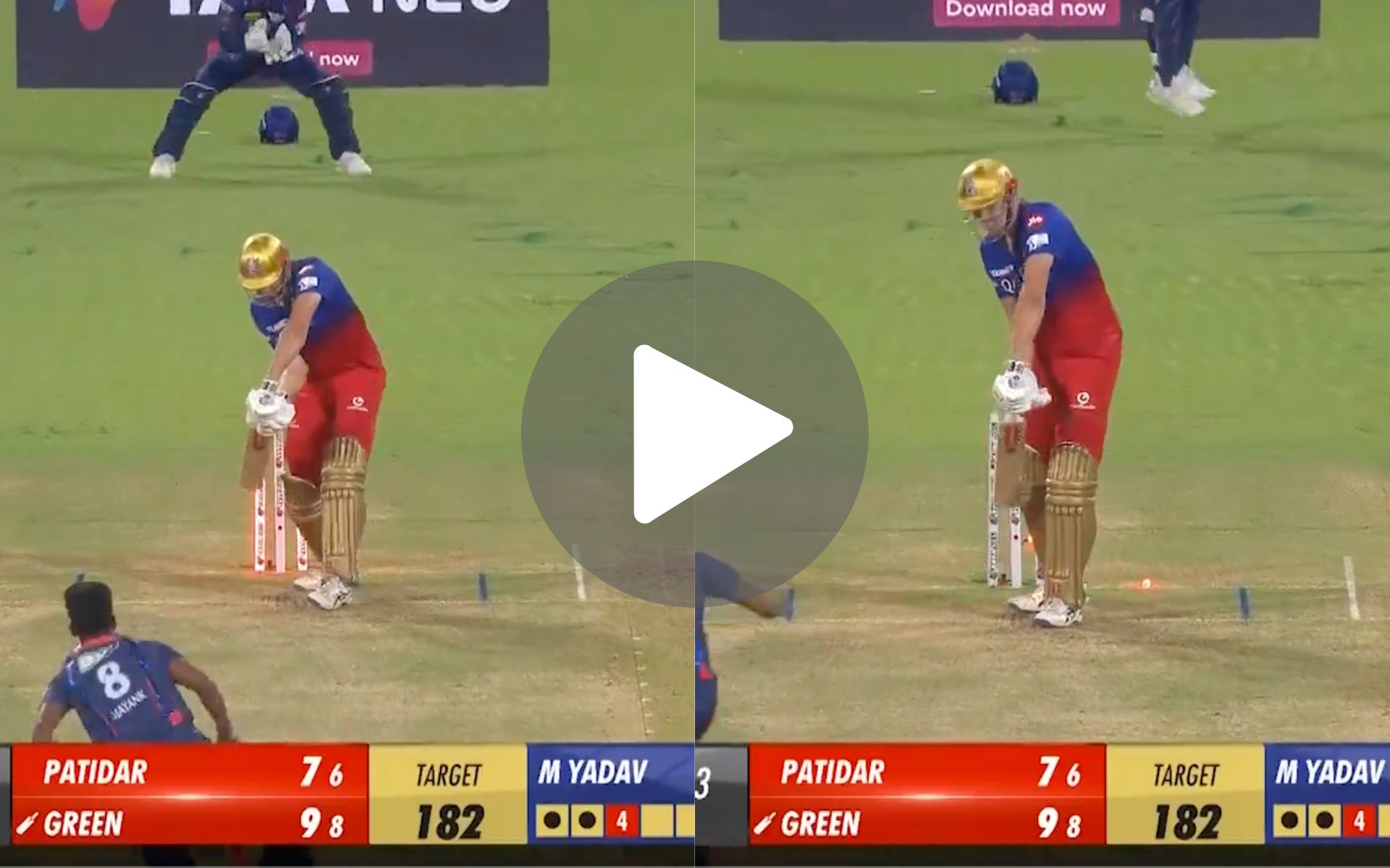 [Watch] Mayank Yadav's 'Too Hot Handle' Corker Rattles Cameron Green's Top Of Off-Stump