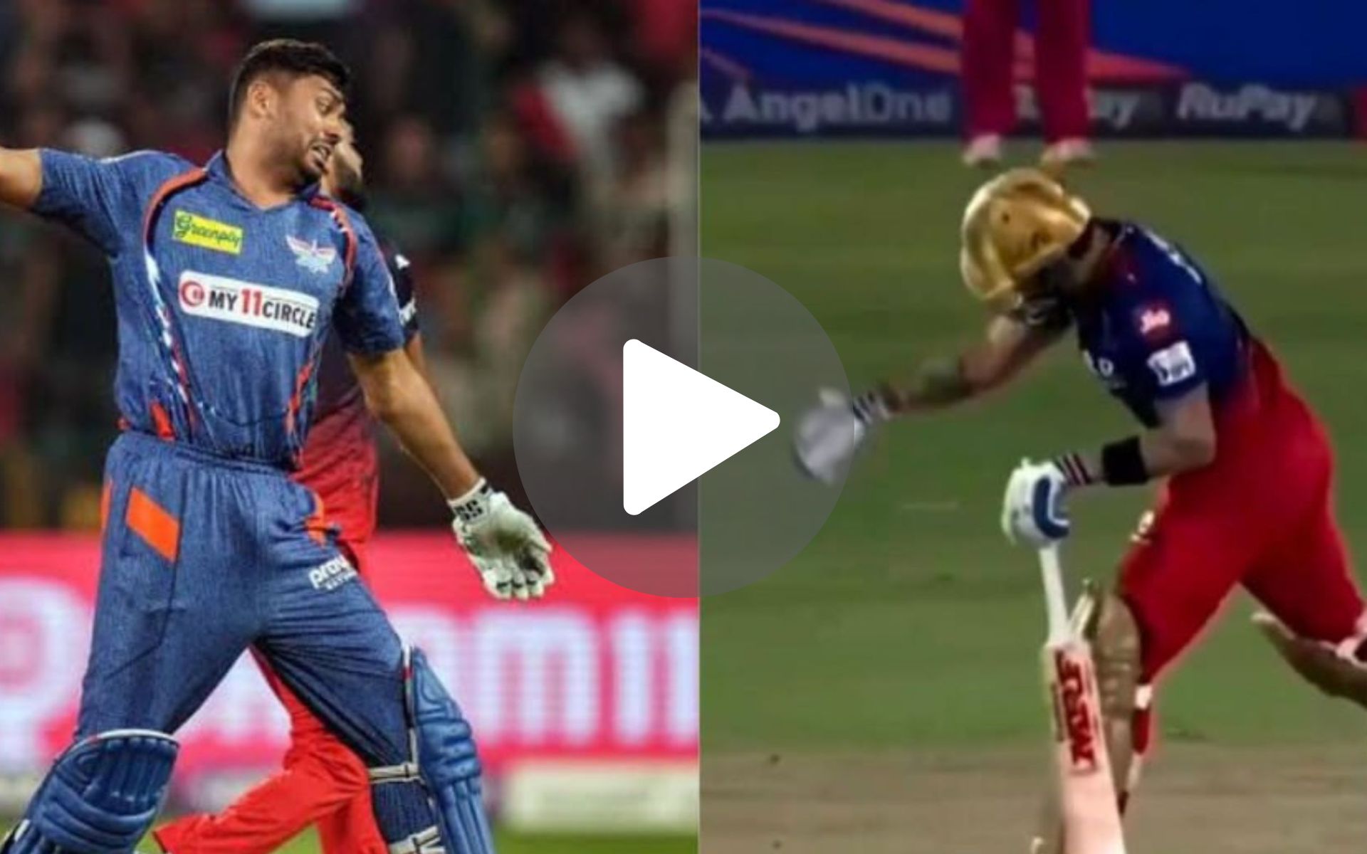 [Watch] Virat Kohli Avenges Avesh Khan For His Infamous Helmet Celebration From IPL 2023