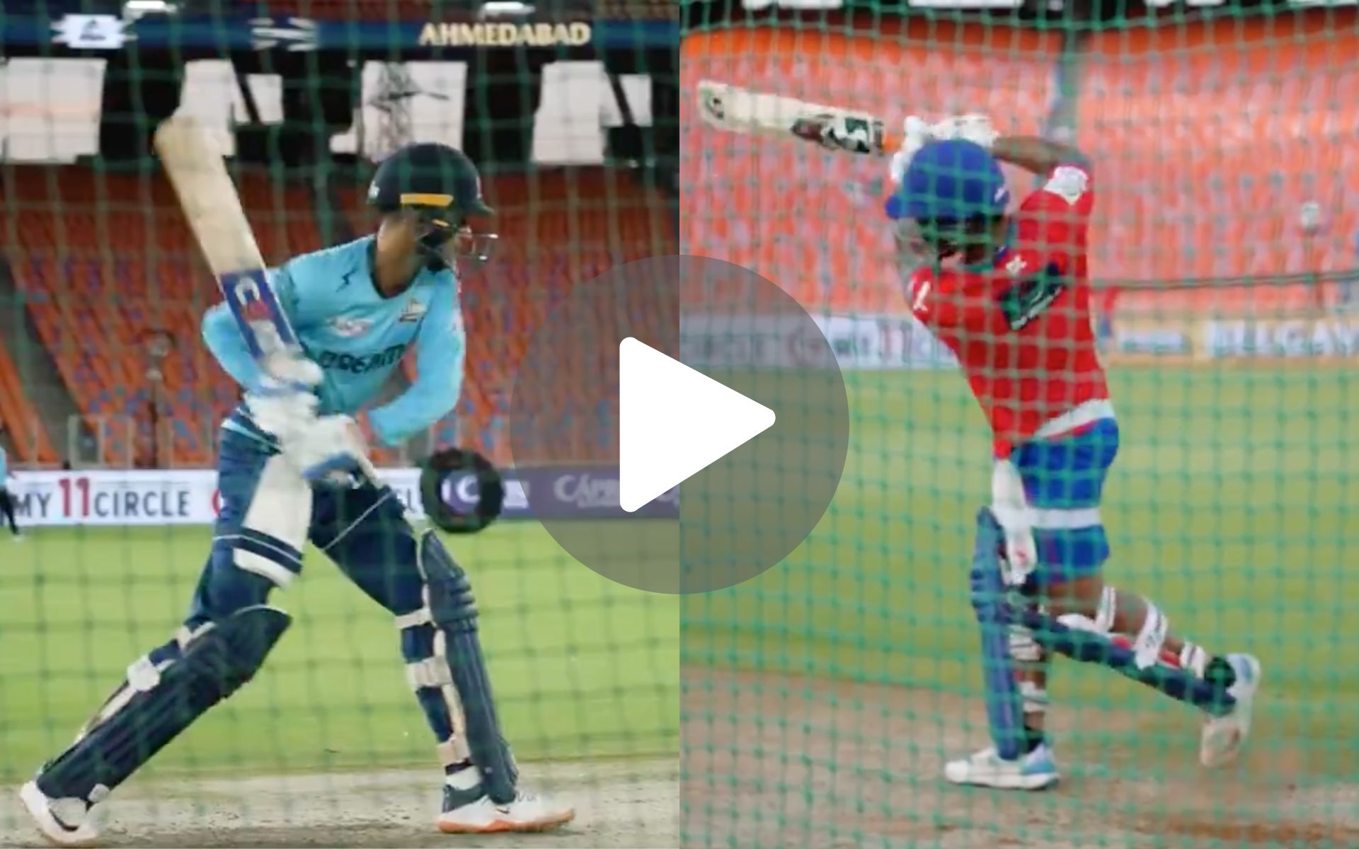 [Watch] Shubman Gill, Rishabh Pant Flex With Vintage Bat Swings Ahead Of GT Vs DC