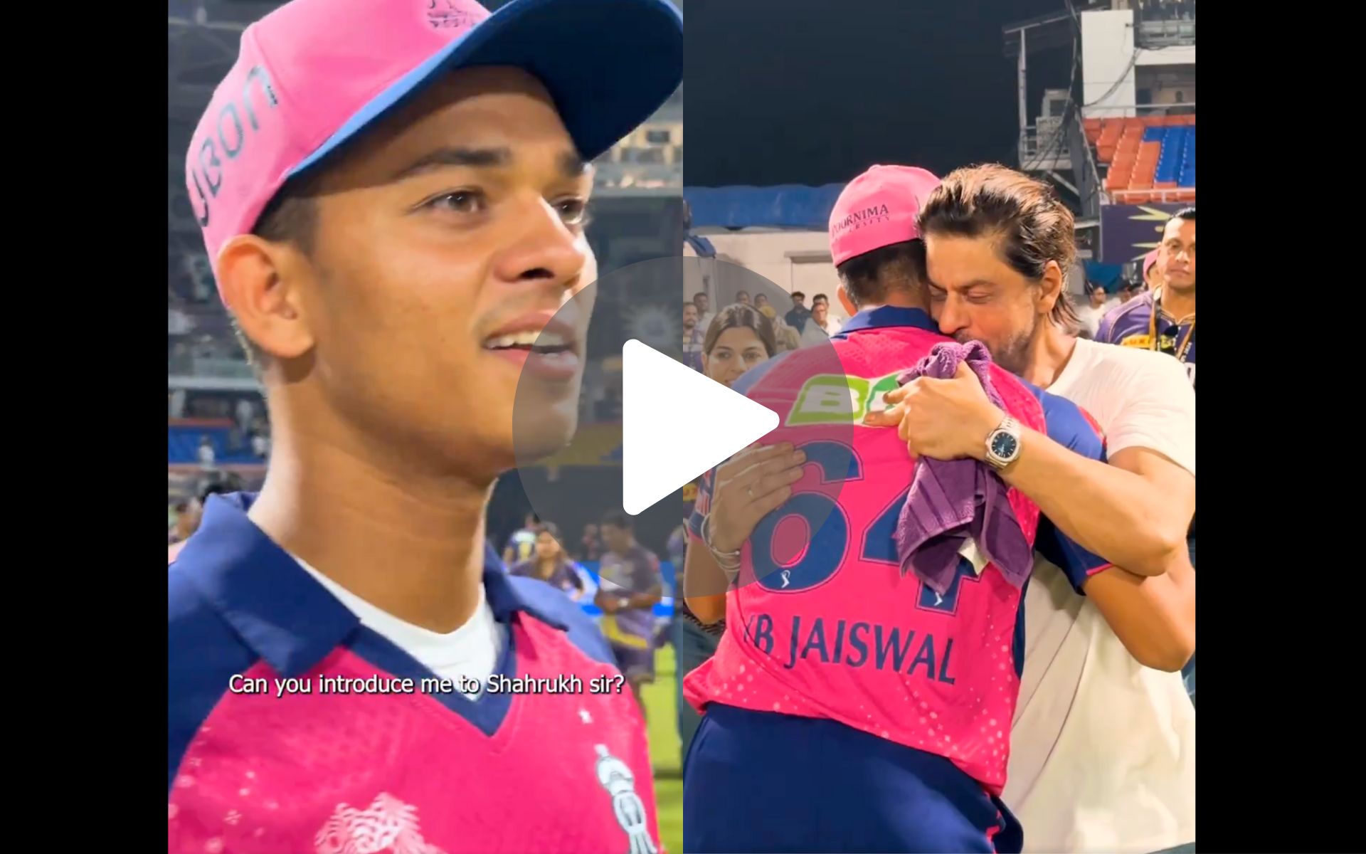 [Watch] 'Shahrukh Sir Se Milwao Yaar' - Yashasvi Jaiswal Lives A SRK Moment After KKR Vs RR