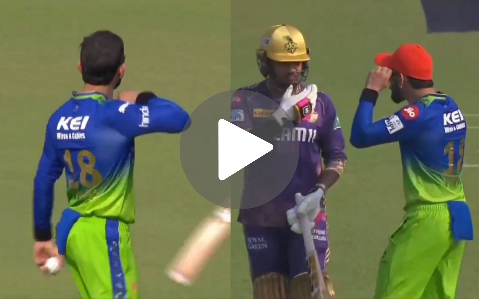 [Watch] Virat Kohli Leaves Narine In Splits With Undertaker-Esque Warning