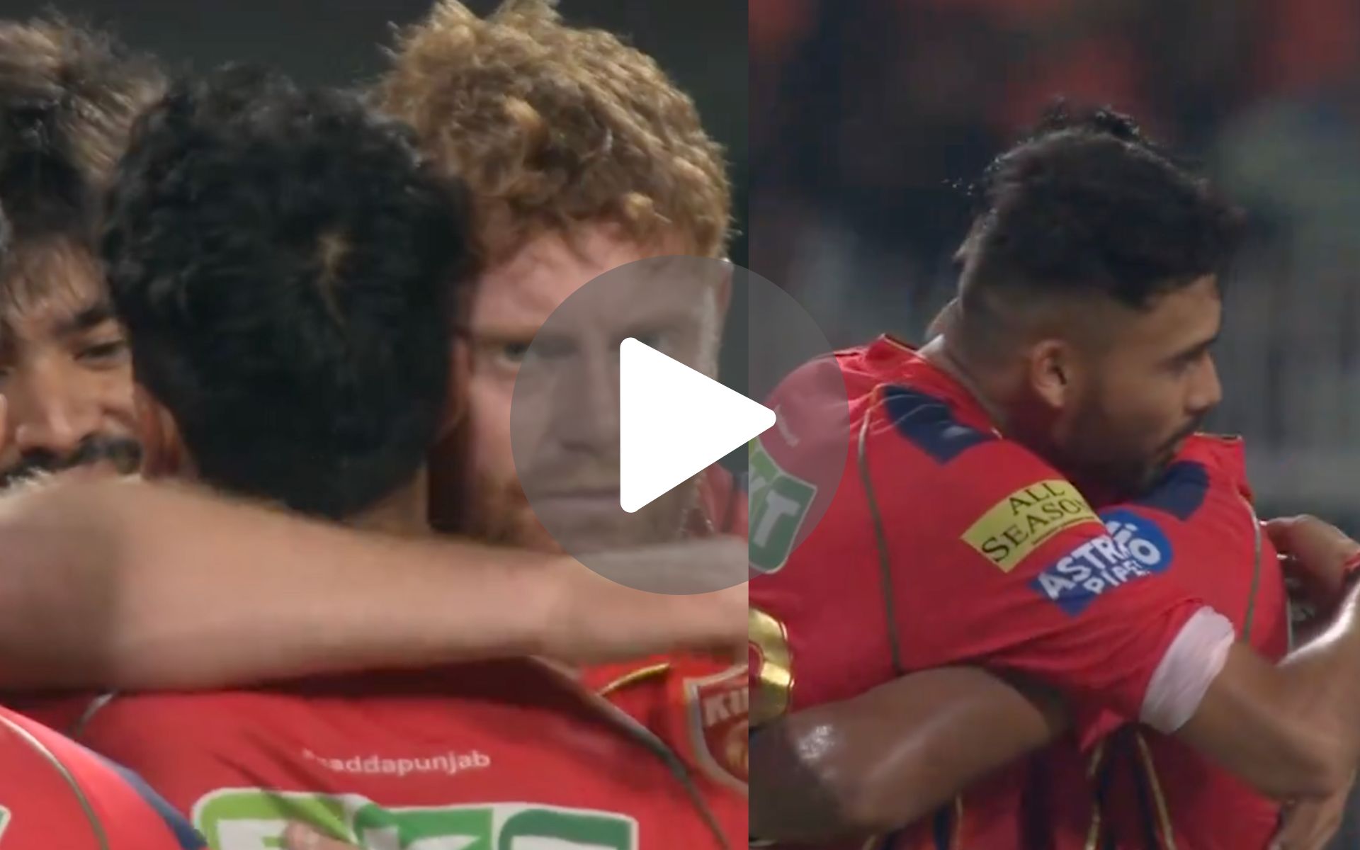 [Watch] Jonny Bairstow & Shashak Singh Go Emotional After Crushing Run Chase Vs KKR