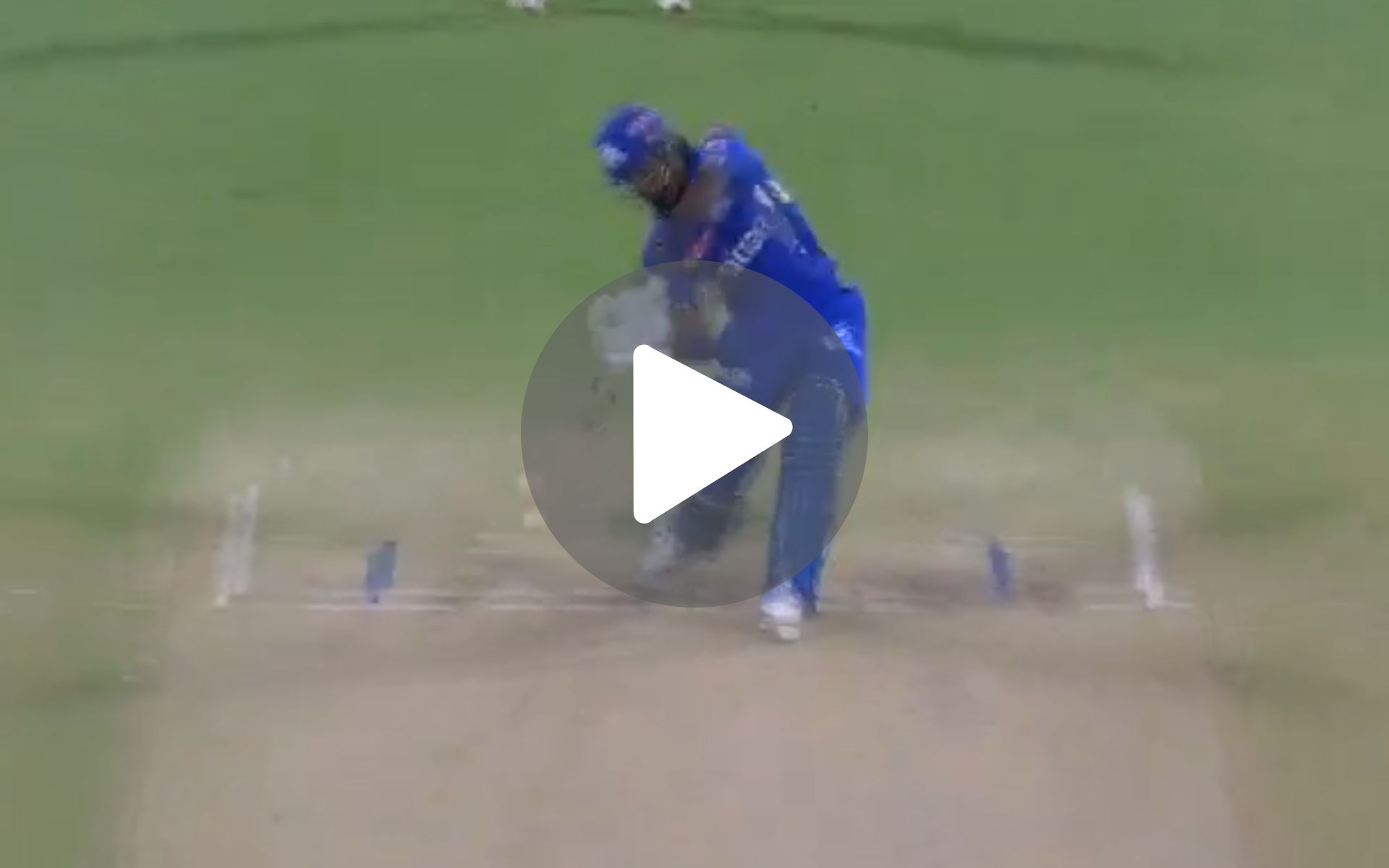 [Watch] Hardik Pandya's Wild Slog Shunts MI's Hopes As Rasikh's Slower Delivery Works Wonders