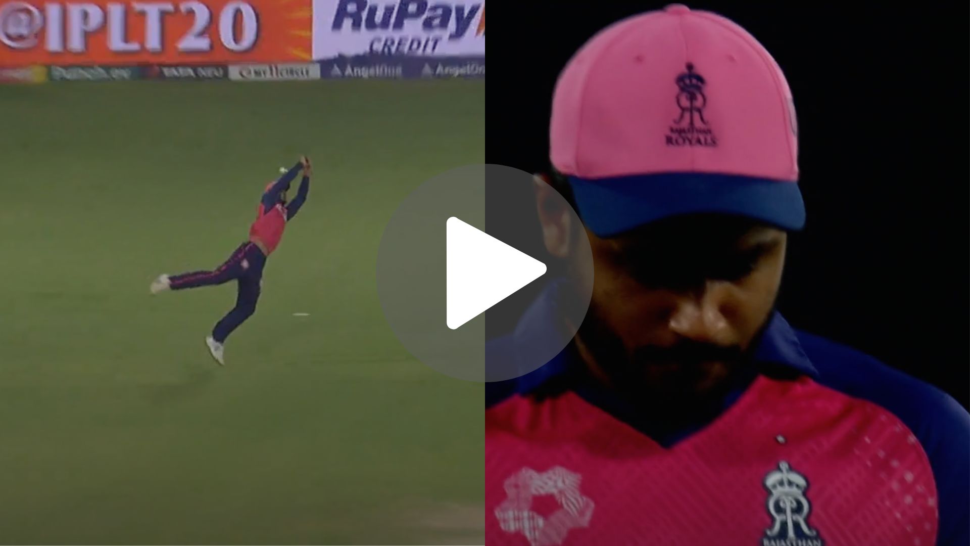 [Watch] Boult & Samson Furious As Riyan Parag Drops Travis Head On 1st Ball