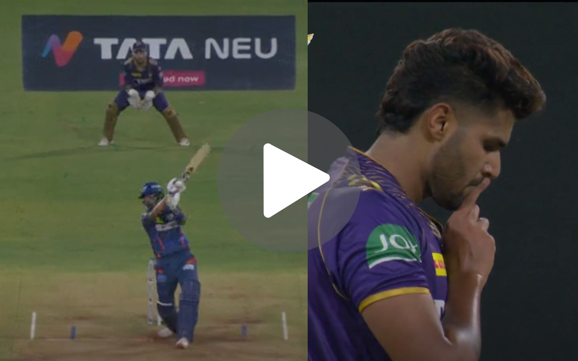 [Watch] No Flying Kiss! Harshit Rana Chooses 'Finger On The Lip' Instead; Gets KL Rahul