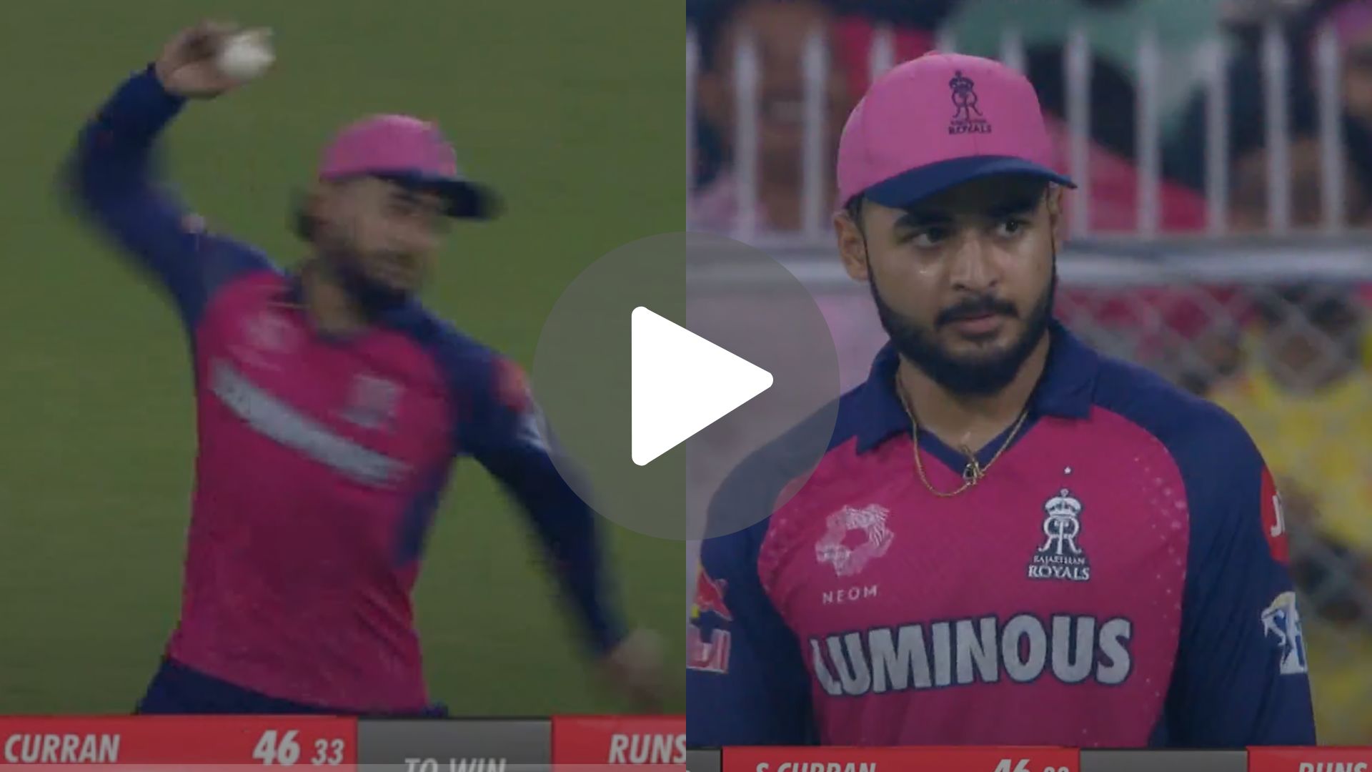 [Watch] Parag Emulates Idol Virat Kohli As He Throws Ball In Anger After A Stunning Grab