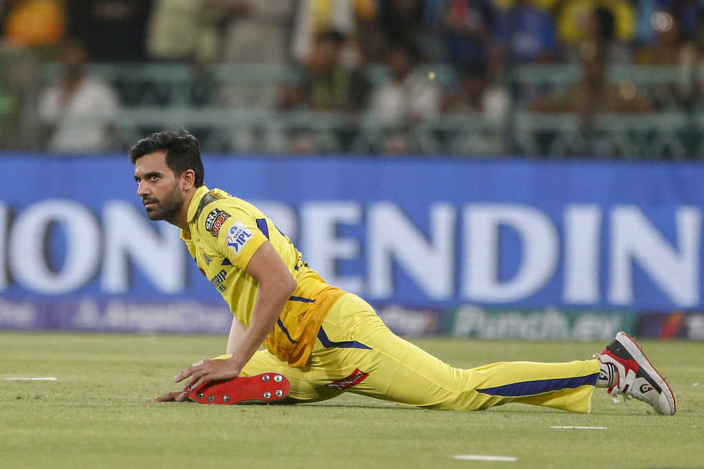Injured CSK Pacer Deepak Chahar Returns To Field Ahead Of 'Crucial' Clash Vs RCB