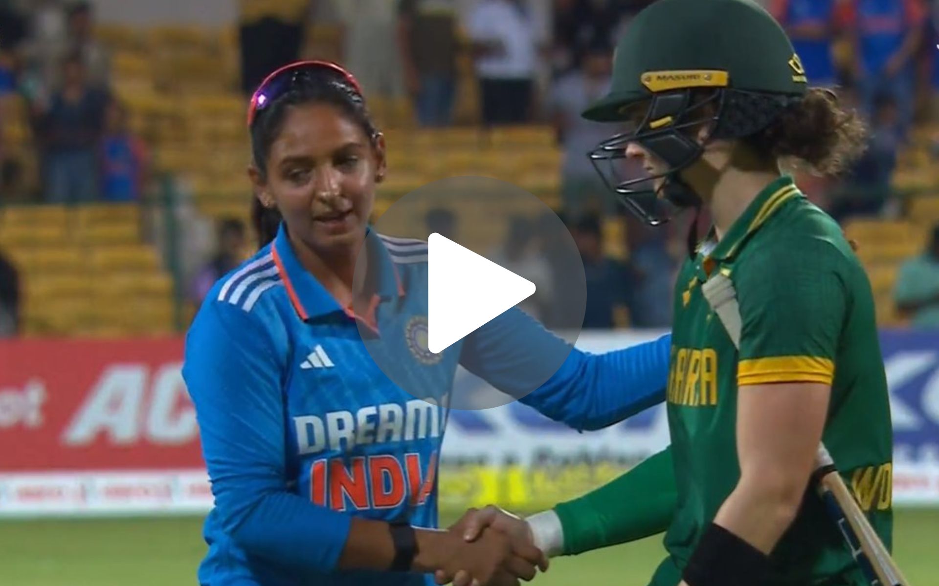 [Watch] Harmanpreet Kaur 'Consoles' Centurion SA Skipper After India's Epic Win