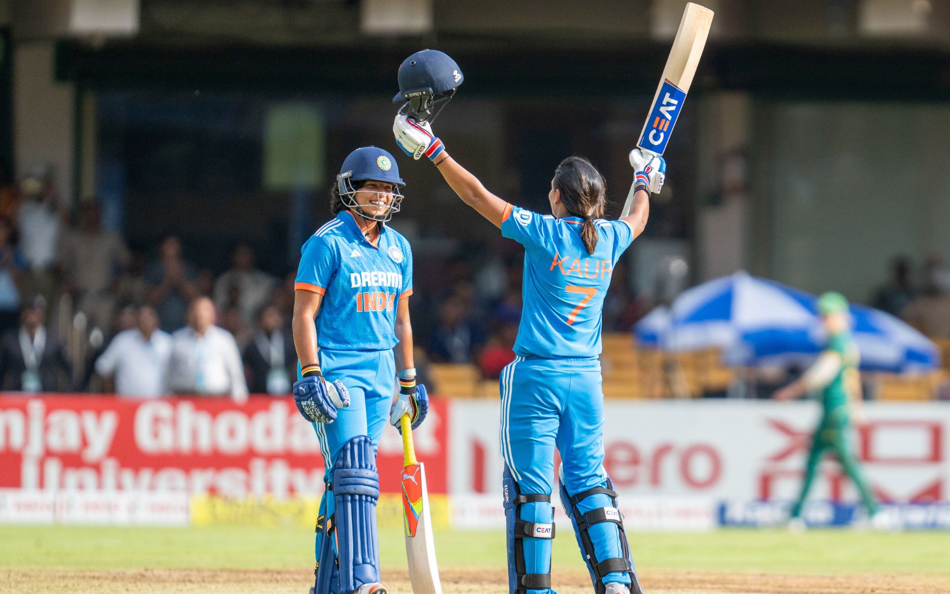 INDW vs SAW 2nd ODI | Mandhana, Harmanpreet Overpower Wolvaardt, Kapp 100s In Bengaluru