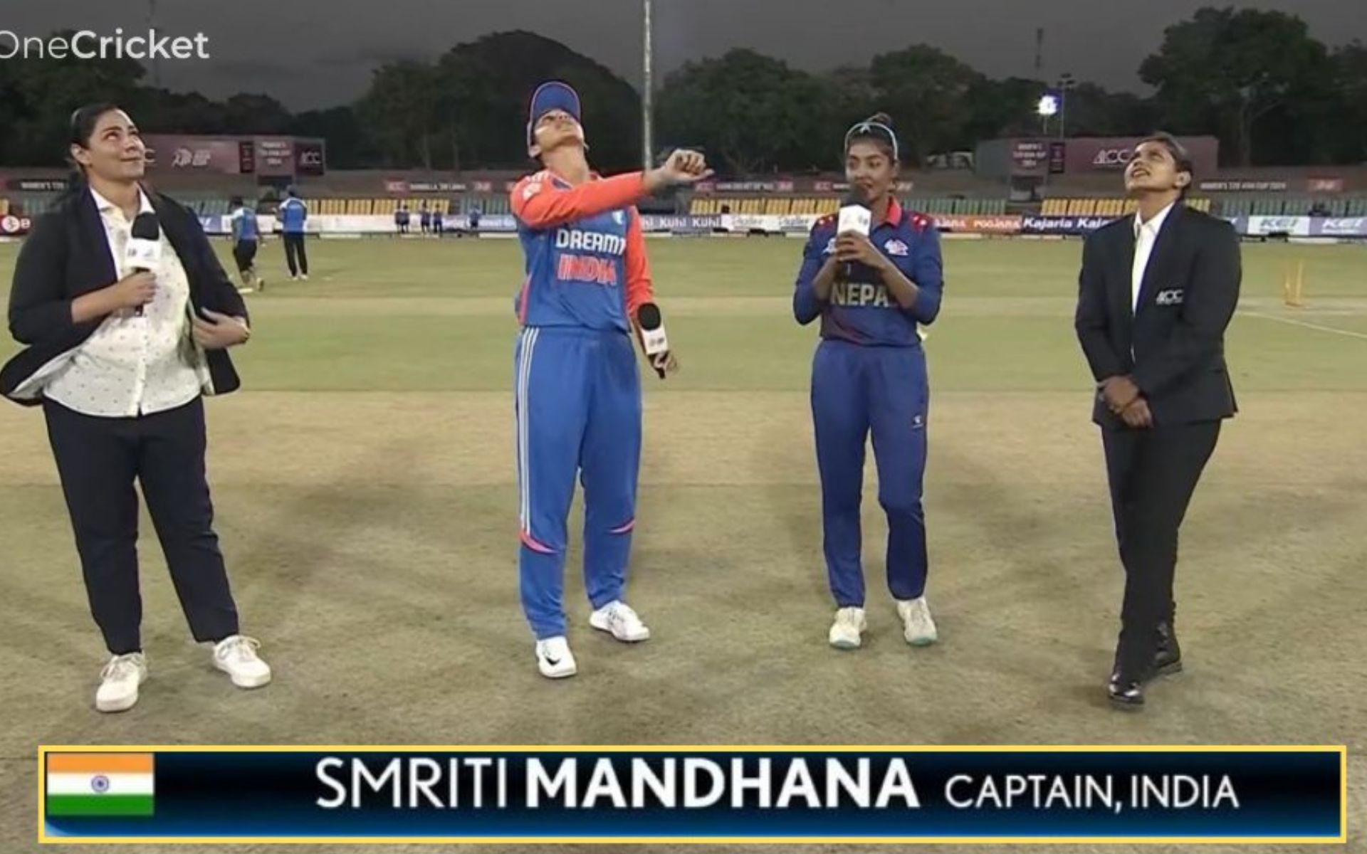 No Harmanpreet Kaur; Smriti Mandhana Wins The Toss And Opts To Bat In INDW Vs NEPW