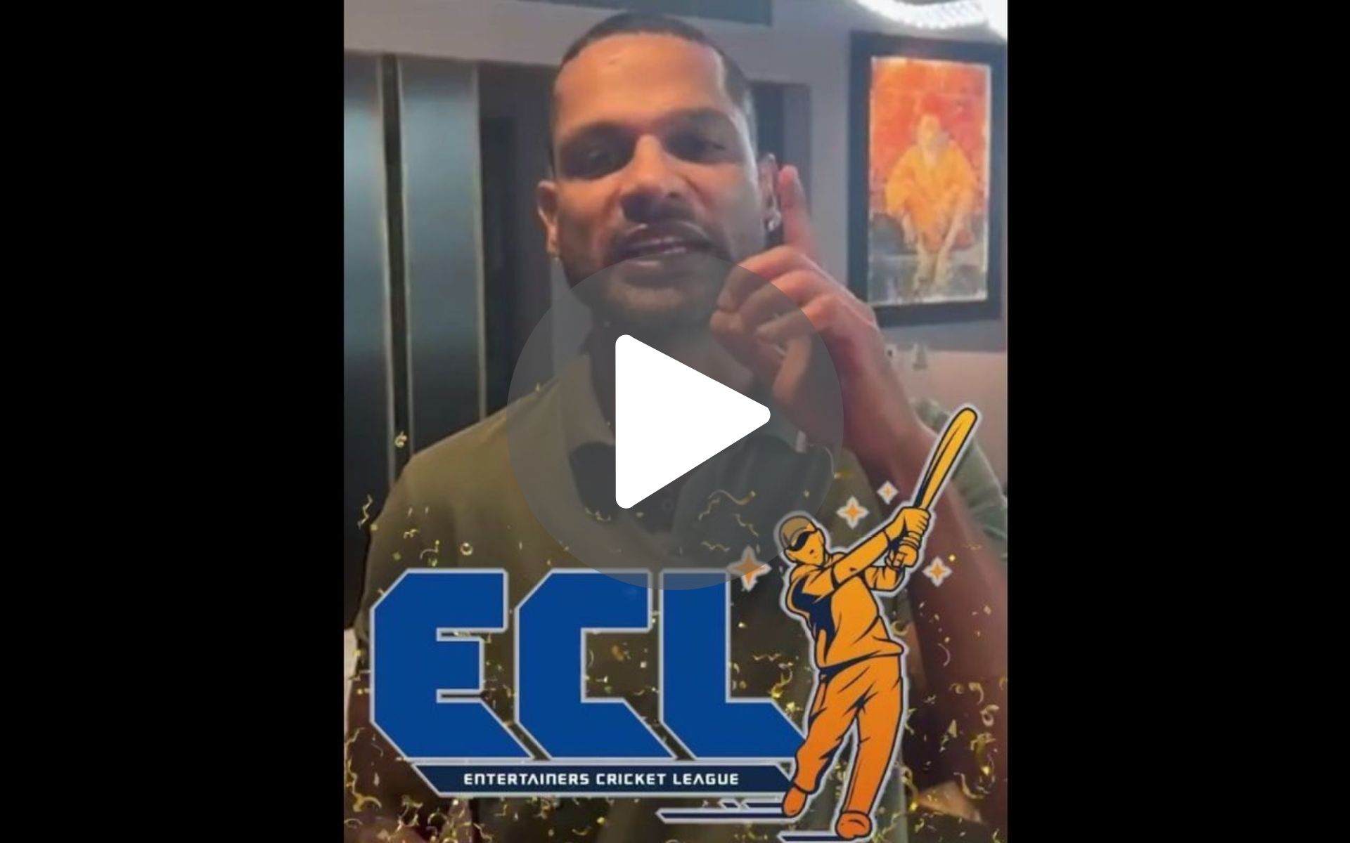 [Watch] Shikhar Dhawan Endorses Elvish Yadav, Munawar-Starred ECL 2024 Coverage On CREX