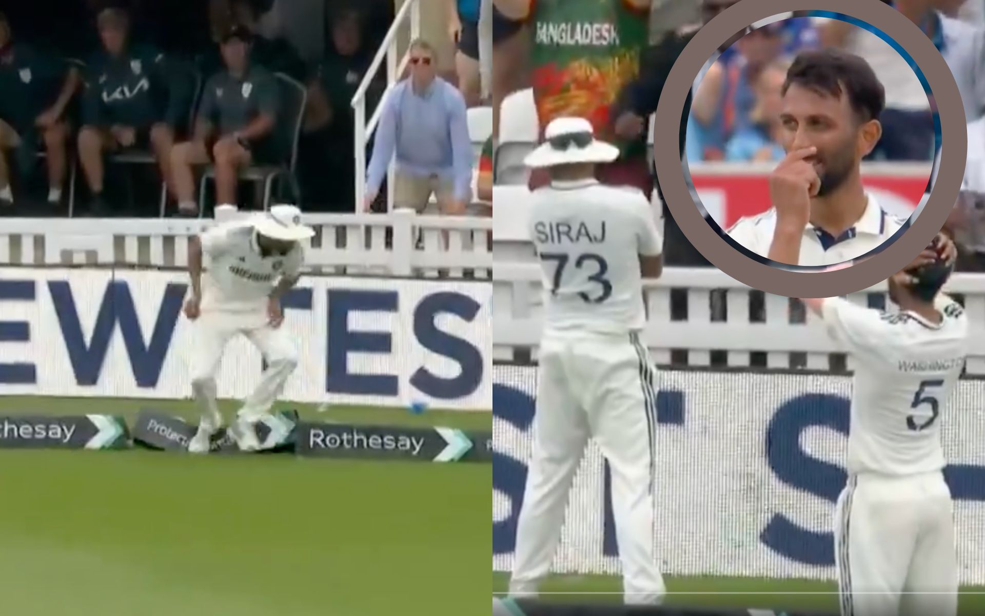 Siraj's Horrible Fielding Blunder Leads To Brook's Lucky Escape As Prasidh Watches Helplessly