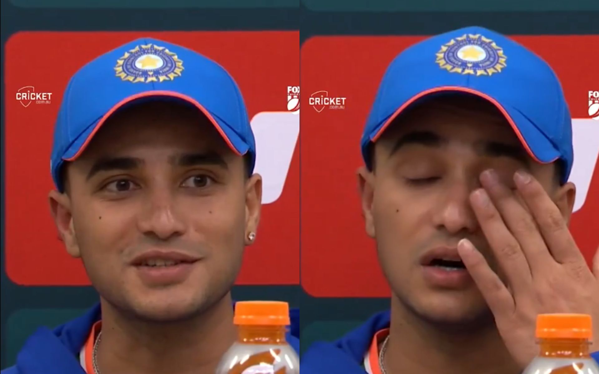 Abhishek Sharma hilariously reacts to Josh Hazlewood's T20I series exit news