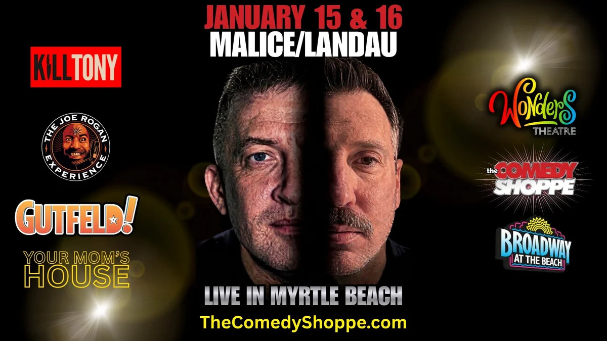 Michael Malice & Dave Landau LIVE at the Wonders Theatre in Myrtle Beach! | The Comedy Shoppe