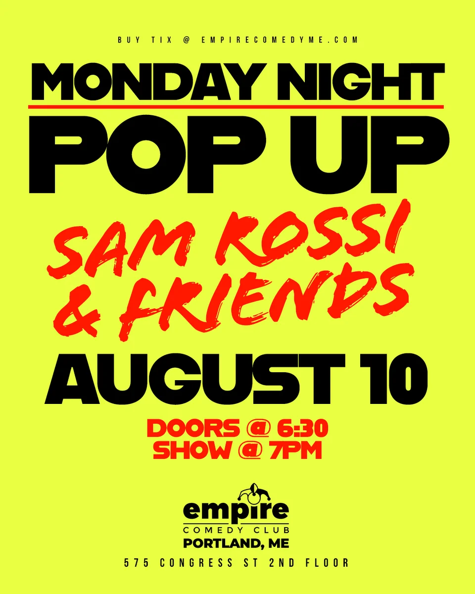 POP UP! Sam Rossi & Friends