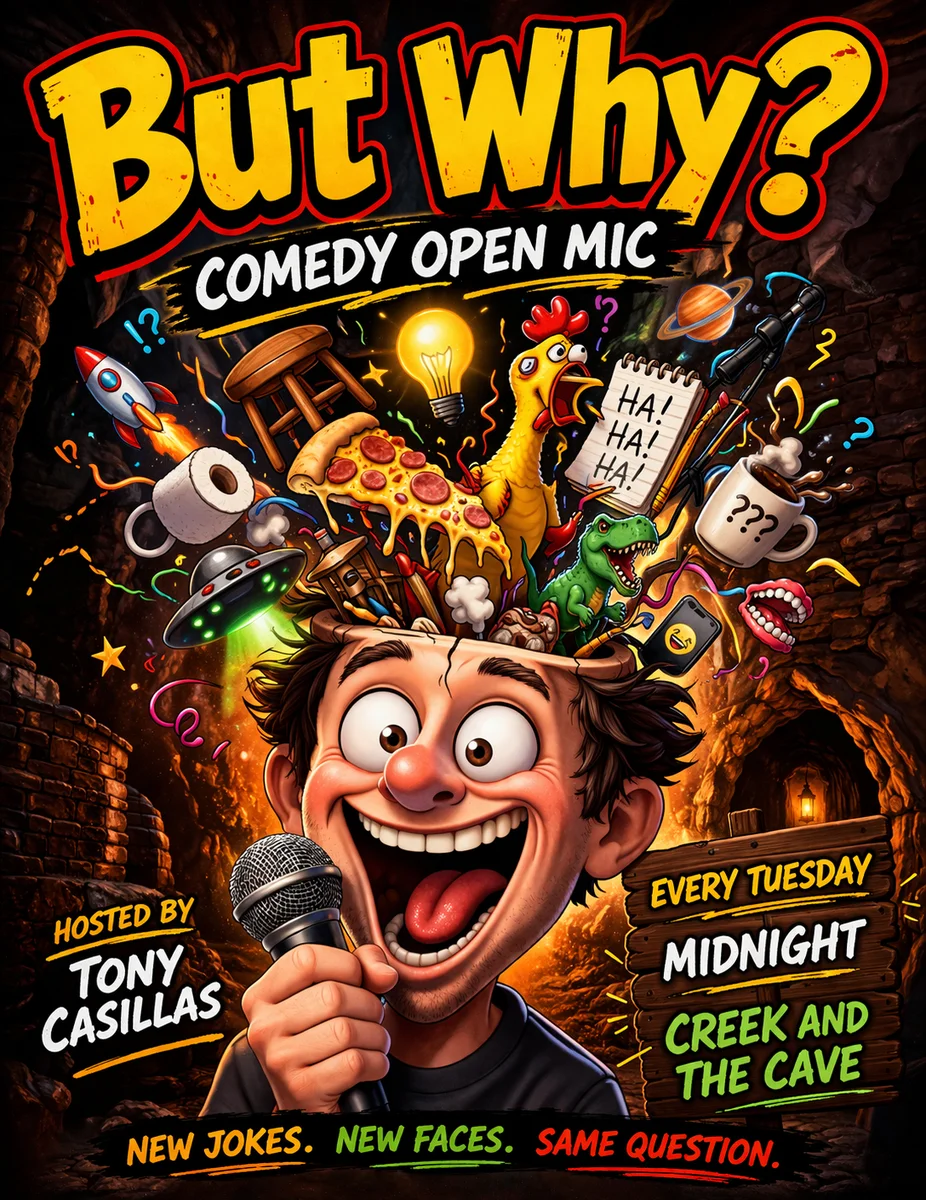 Event artwork for The Great American Open Mic