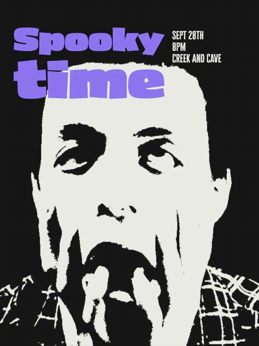 Promotional artwork for Spooky Time.