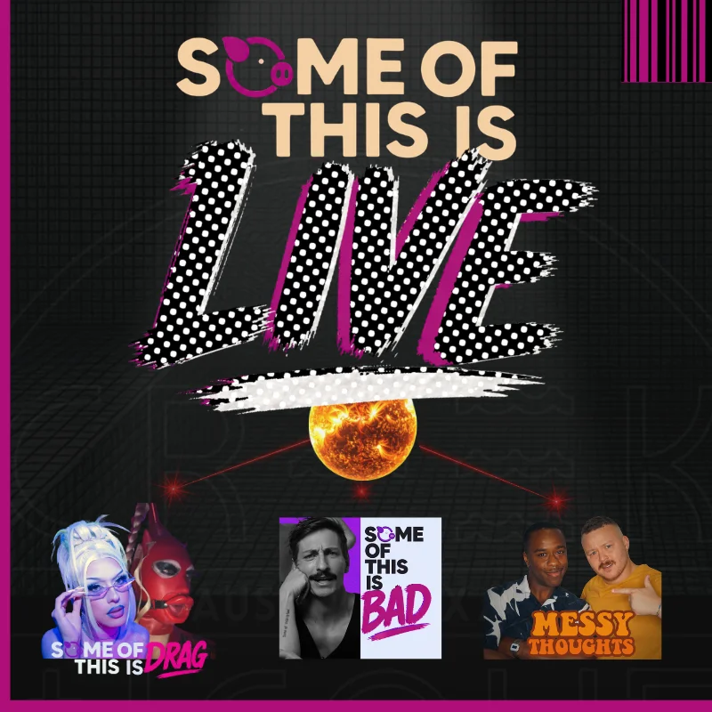 Promotional artwork for Some Of This Is LIVE!.