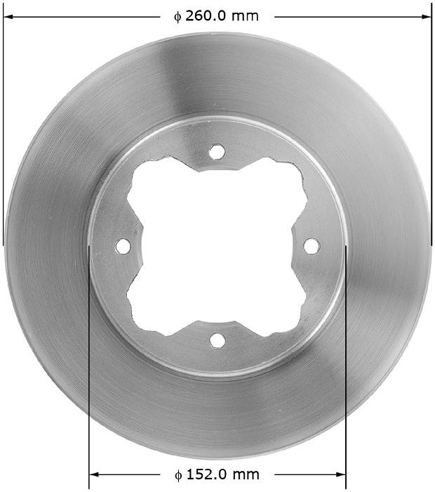 BENDIX Rotor PRT1586