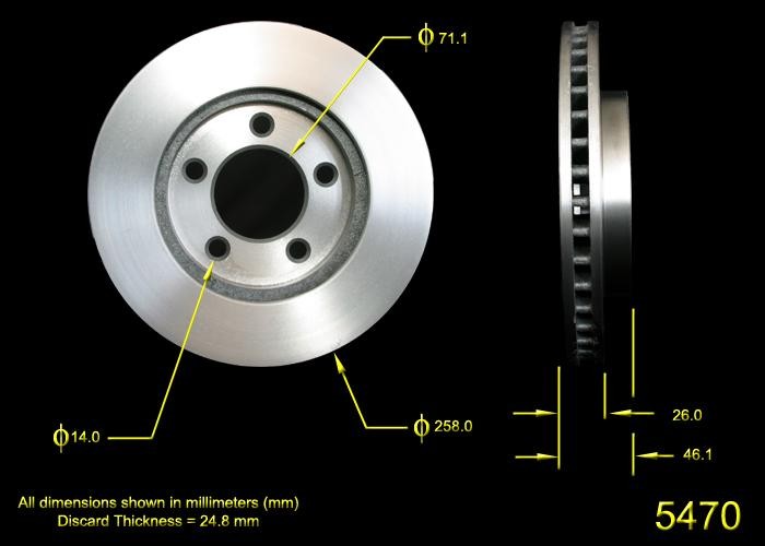 BENDIX Rotor PRT1741