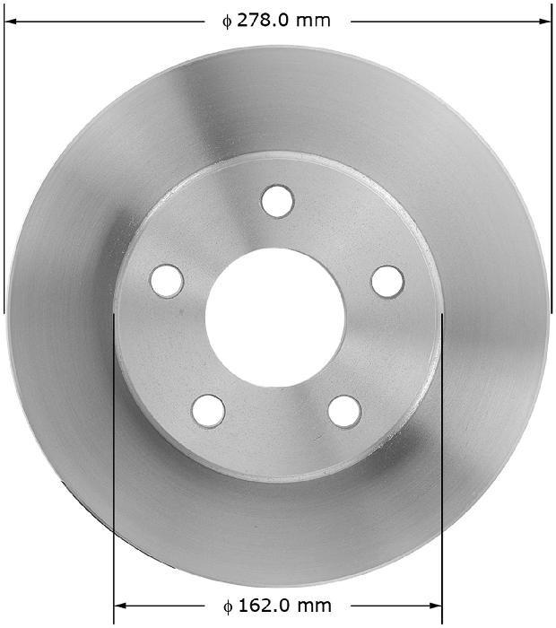 BENDIX Rotor PRT5158