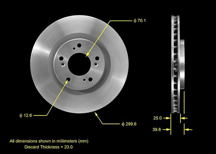 BENDIX Rotor PRT5462