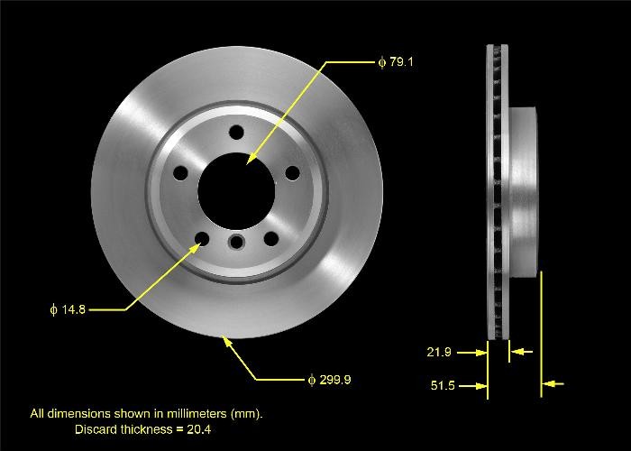 BENDIX Rotor PRT5469