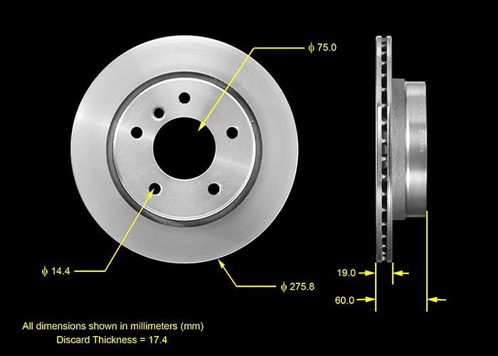 BENDIX Rotor PRT5474
