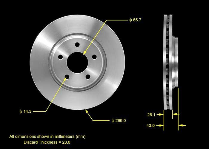BENDIX Rotor PRT5528