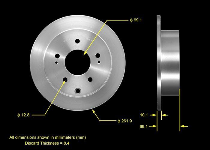 BENDIX Rotor PRT5547