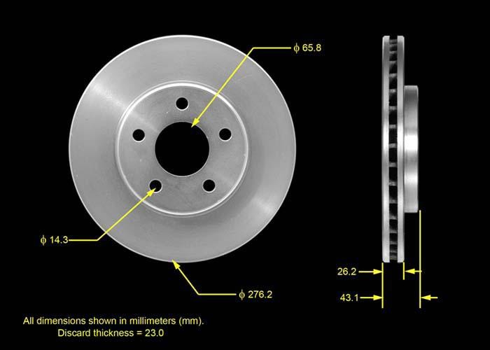 BENDIX Rotor PRT5564