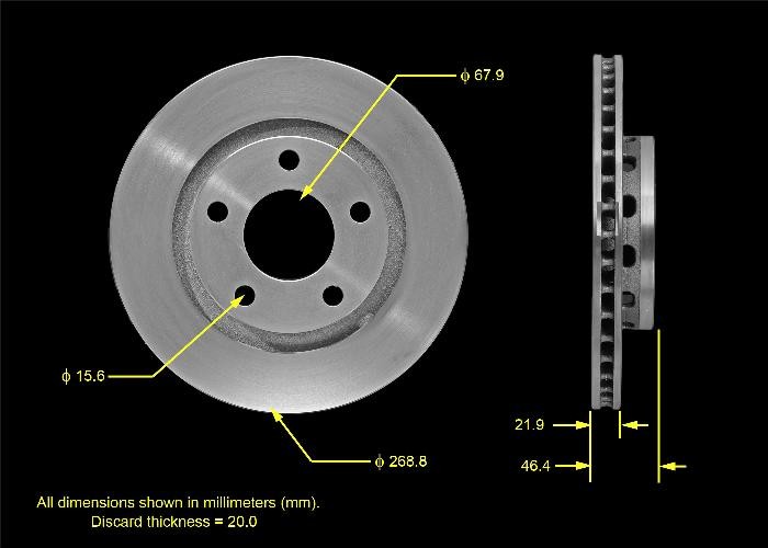BENDIX Rotor PRT5573
