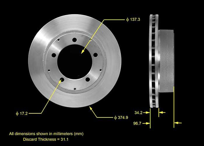 BENDIX Rotor PRT5574