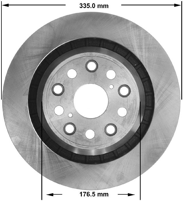 BENDIX Rotor PRT5804
