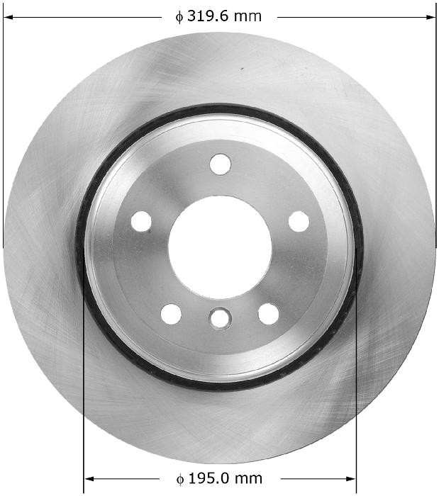 BENDIX Rotor PRT5885