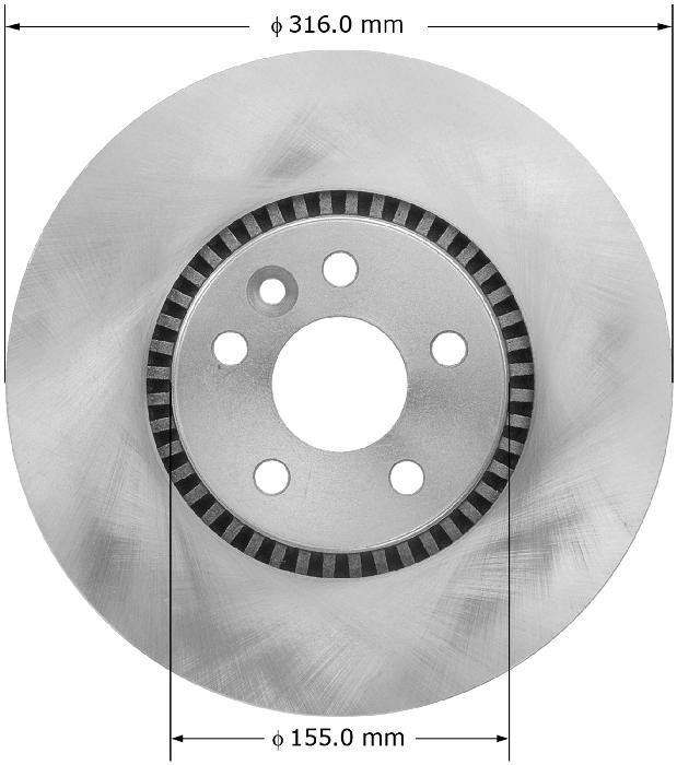 BENDIX Rotor PRT6007