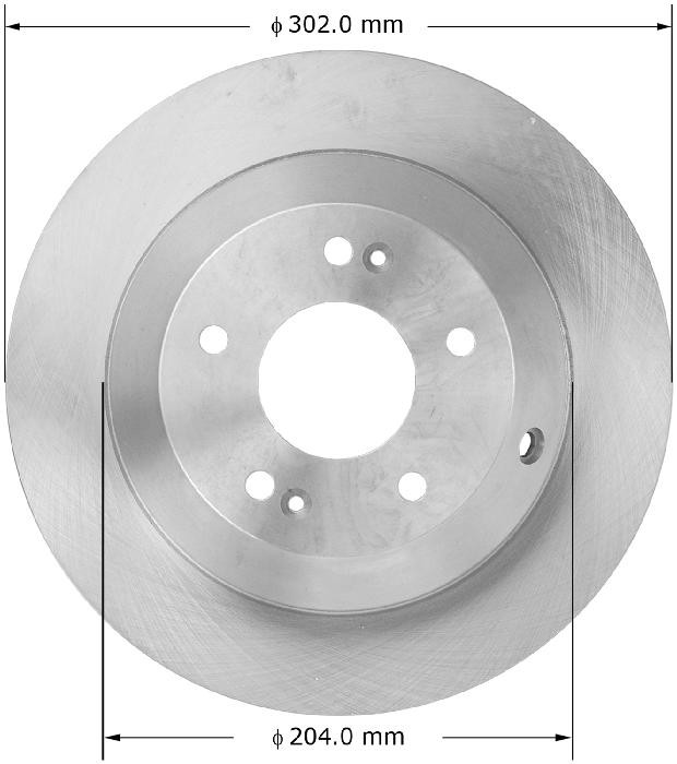 BENDIX Rotor PRT6037