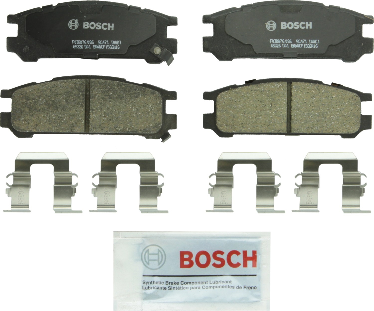 BOSCH Brake Pad BC471