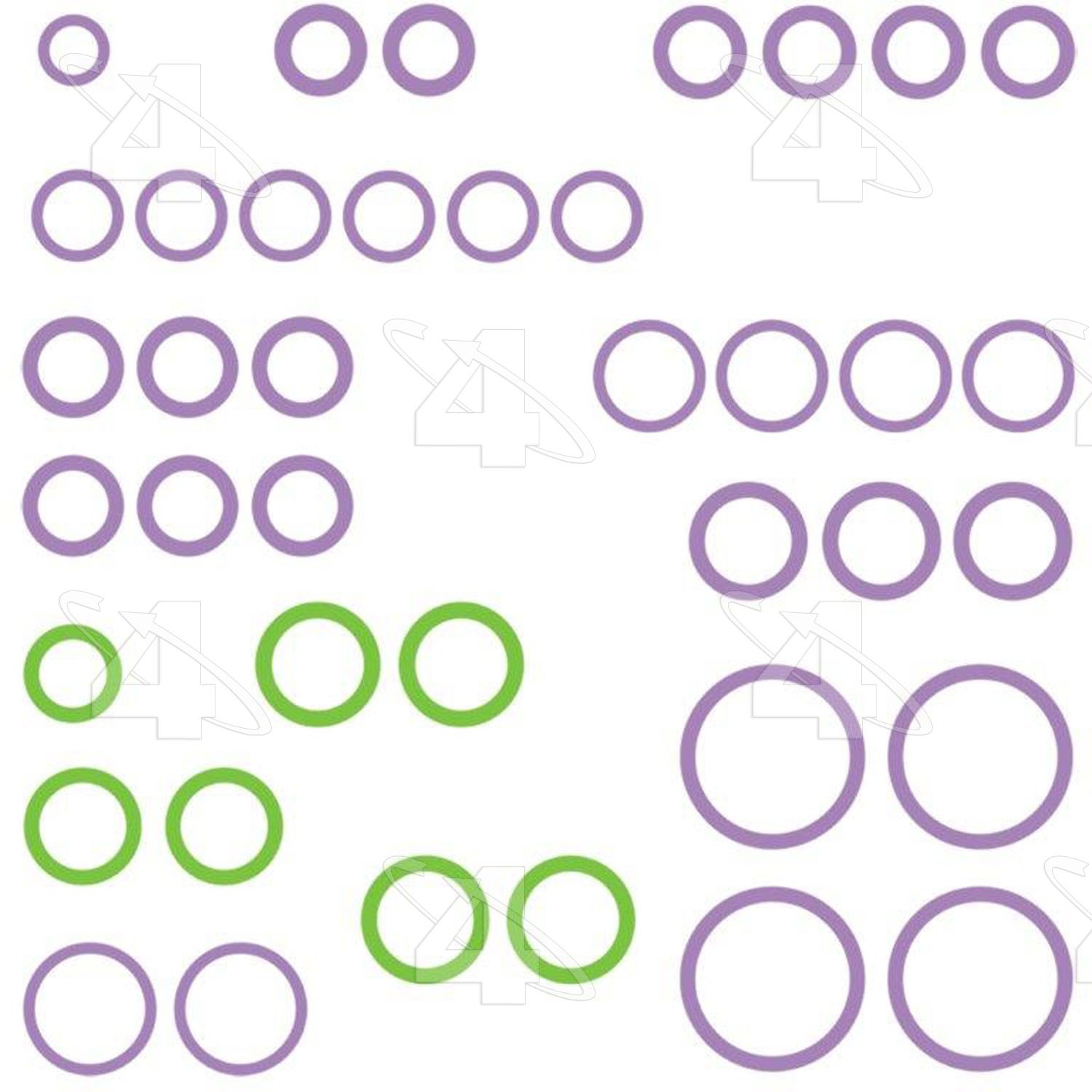 FOUR SEASONS A/C System O-Rings, Seals, & Gasket Kits 26831