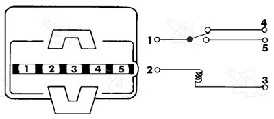 FOUR SEASONS A/C Compressor Time Delay Relay 35916