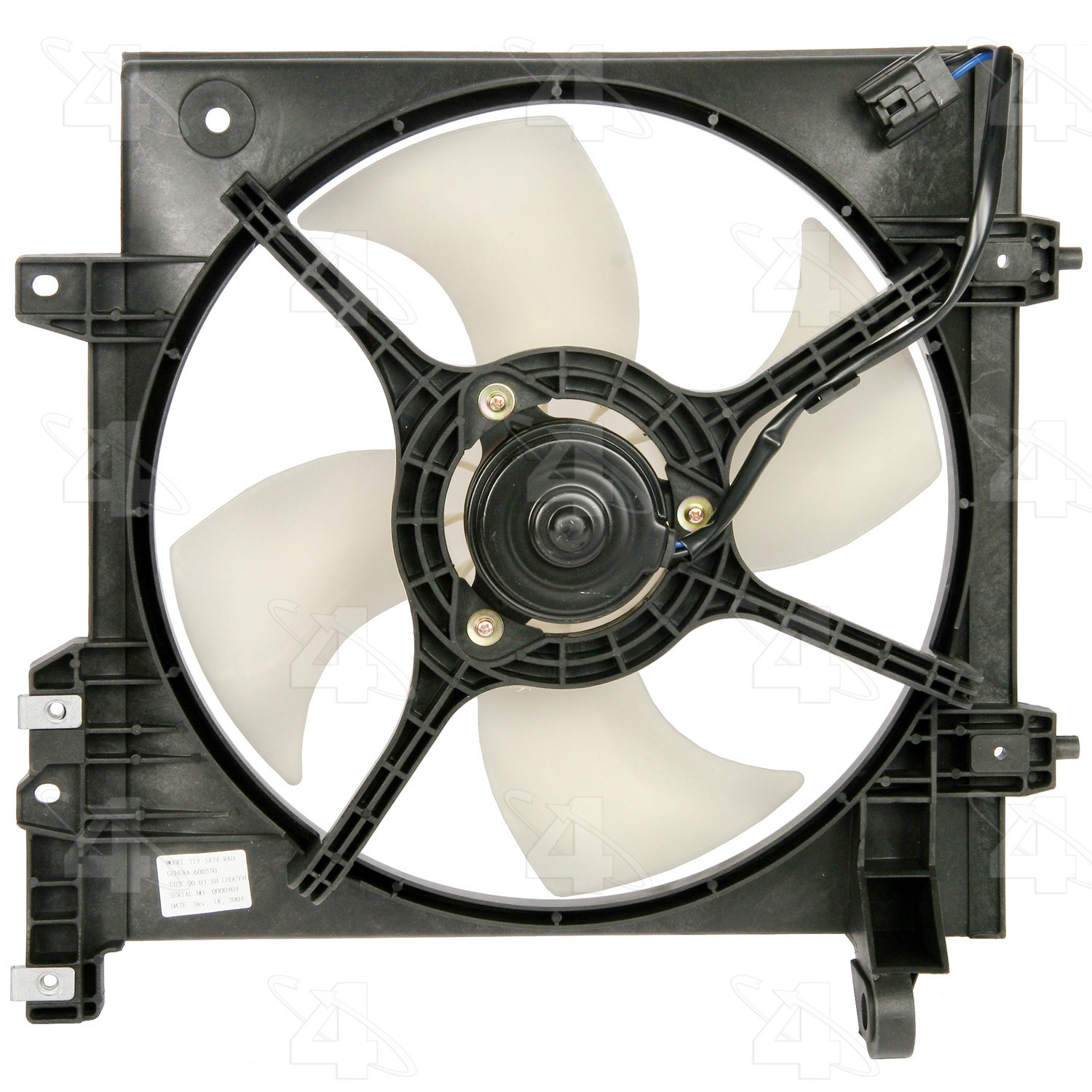 FOUR SEASONS Radiator Fan Assembly 75341