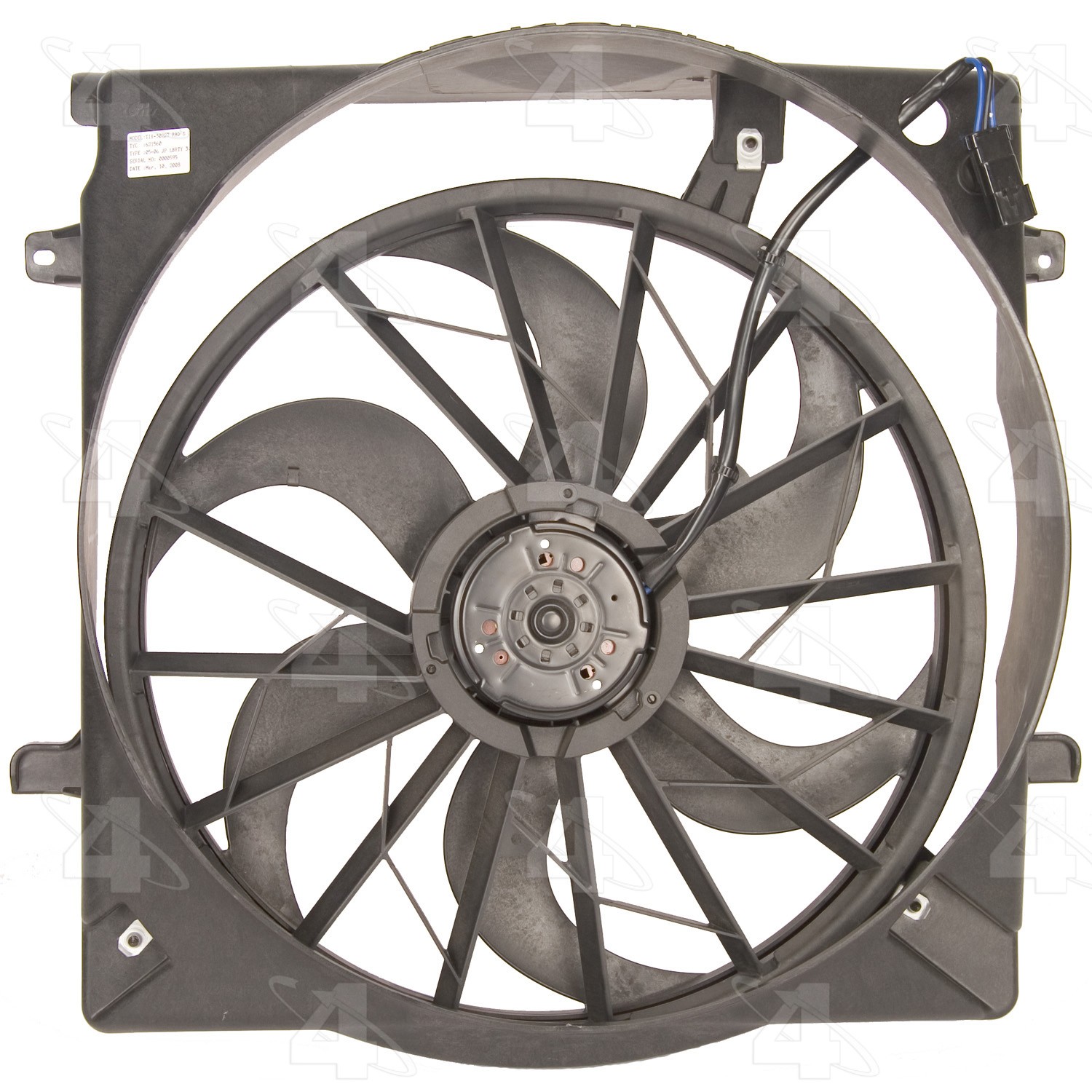 FOUR SEASONS Radiator Fan Assembly 75657