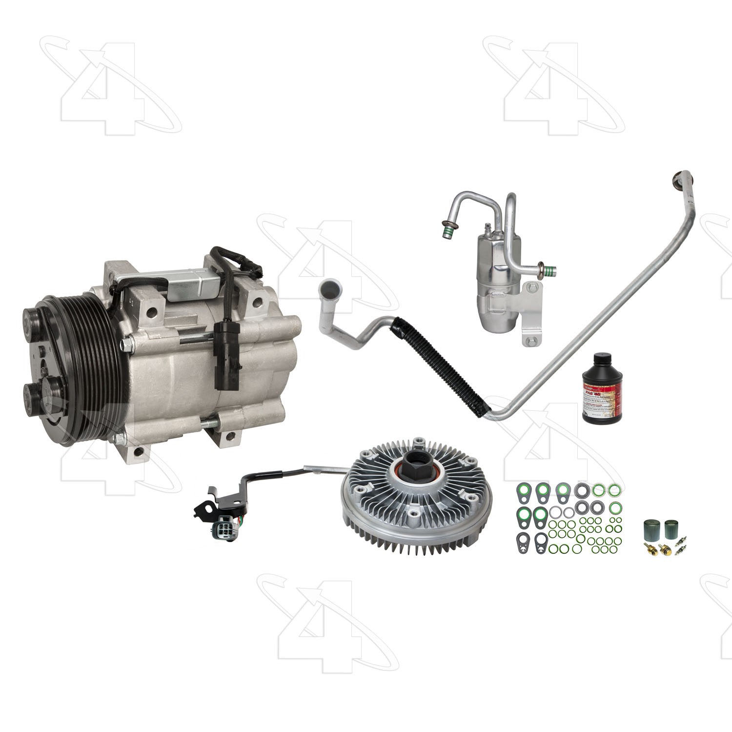 FOUR SEASONS A/C Compressor & Component Kit PSKRAM01