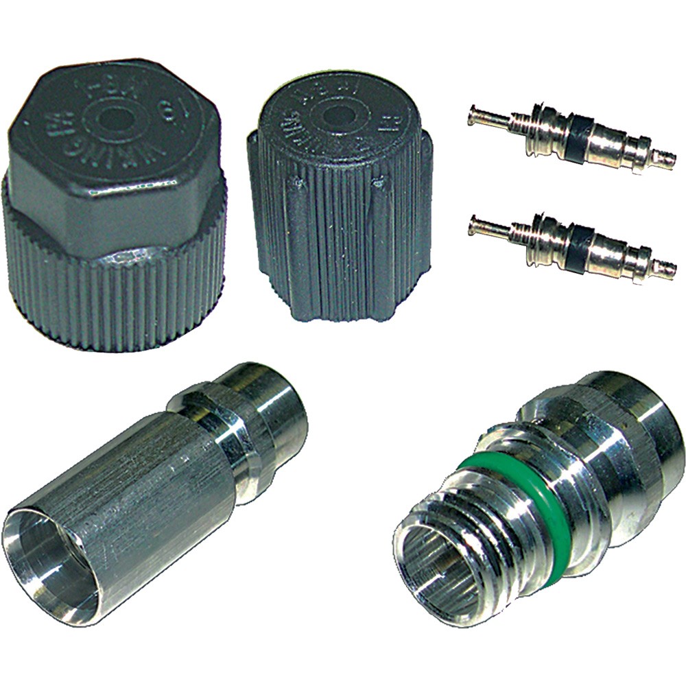 GPD A/C System Valve Core and Cap Kit 1311571