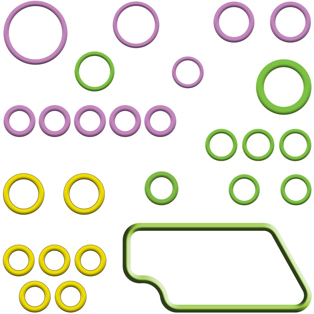 GPD A/C System O-Rings, Seals, & Gasket Kits 1321411