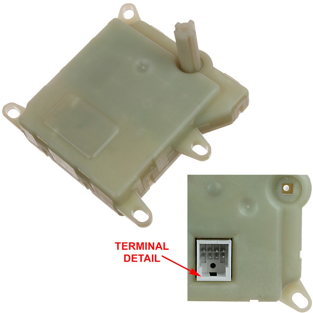 GPD Heater Blend Door Actuator 1711899