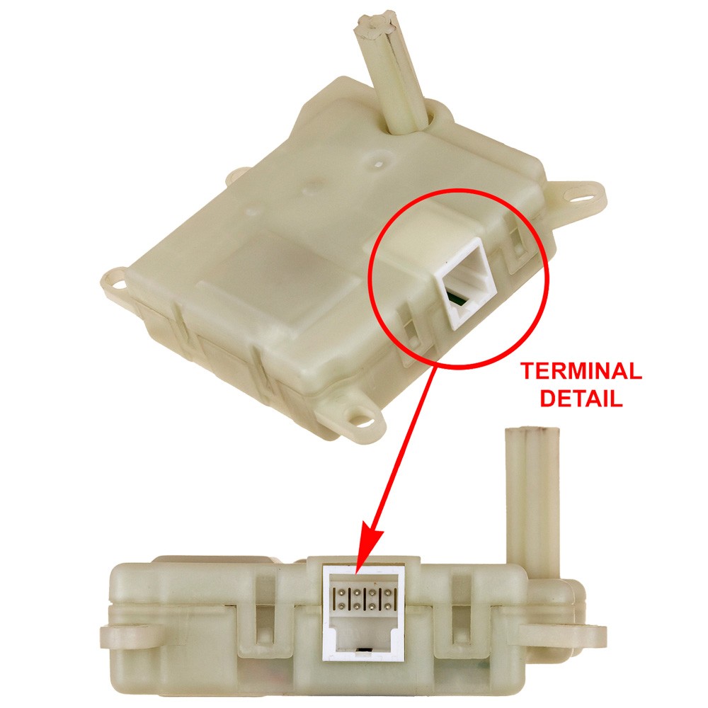 GPD Heater Blend Door Actuator 1711907